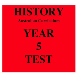 Australian Curriculum History Year 5